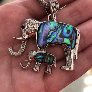 Never Worn Elephant Necklace